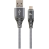 Gembird CABLE USB2 TO MICRO-USB 1M/CC-USB2B-AMMBM-1M-WB2 GEMBIRD