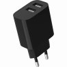 Gembird CHARGER USB UNIVERSAL BLACK/2P TA-UC-2A12-01-BK GEMBIRD