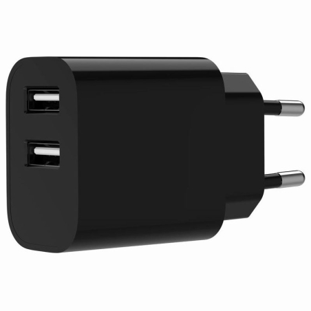 Gembird CHARGER USB UNIVERSAL BLACK/2P TA-UC-2A12-01-BK GEMBIRD