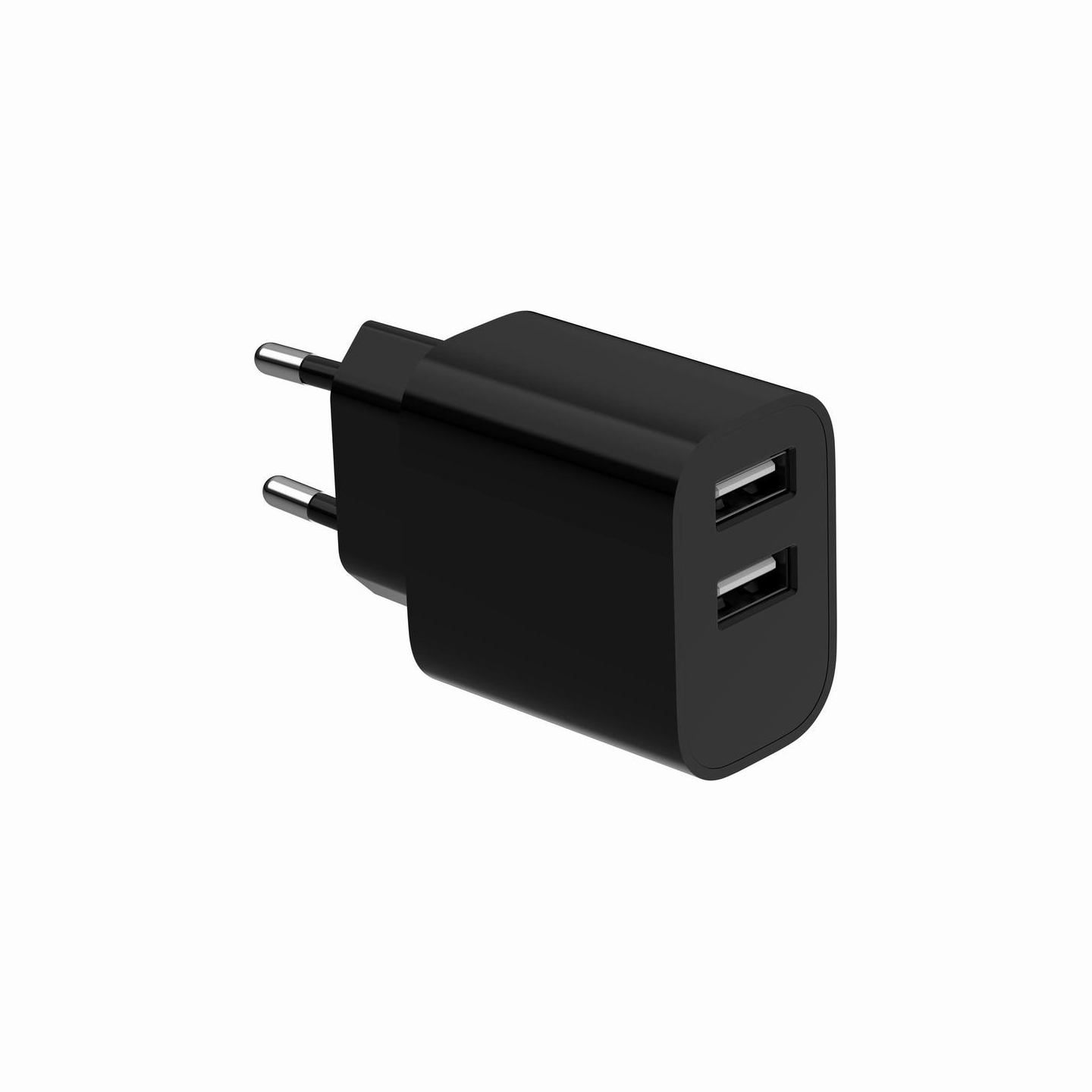 Gembird CHARGER USB UNIVERSAL BLACK/2P TA-UC-2A12-01-BK GEMBIRD