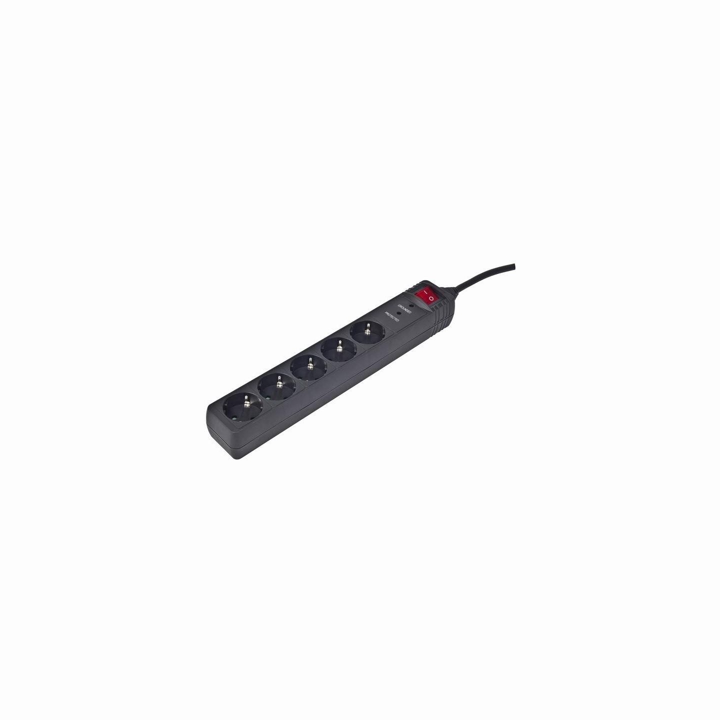 Gembird CABLE POWER EXTENSION 3M/5OUTL SPG5-C-10 GEMBIRD