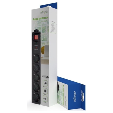 Gembird CABLE POWER EXTENSION 4.5M/5OUTL SPG5-C-15 GEMBIRD