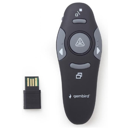 Gembird Wireless presenter with laser pointer | WP-L-11