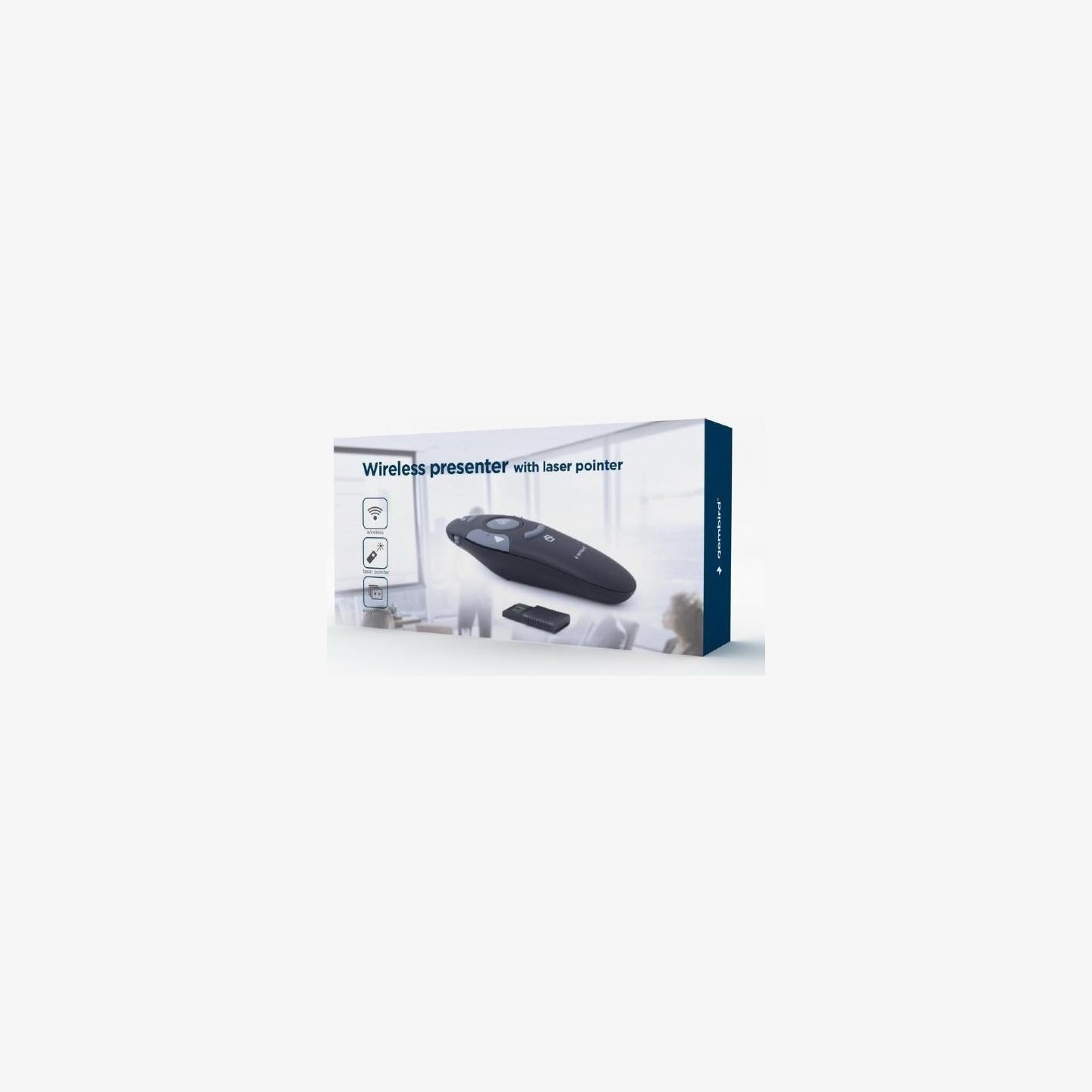 Gembird Wireless presenter with laser pointer | WP-L-11