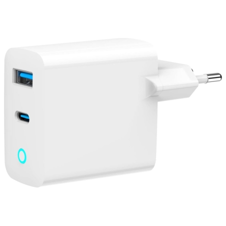Gembird CHARGER USB 65W 2PORT/TA-UC-PDQC65L-W-01 GEMBIRD