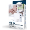 Gembird CHARGER USB 65W 2PORT/TA-UC-PDQC65L-W-01 GEMBIRD