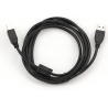 Gembird CABLE USB2 PRINTER AM-BM 3M/CCFB-USB2-AMBM-3M GEMBIRD