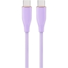 Gembird CABLE USB-C 1.5M PREMIUM VIOL./CC-USB2S-CMCM-1.5M-P GEMBIRD