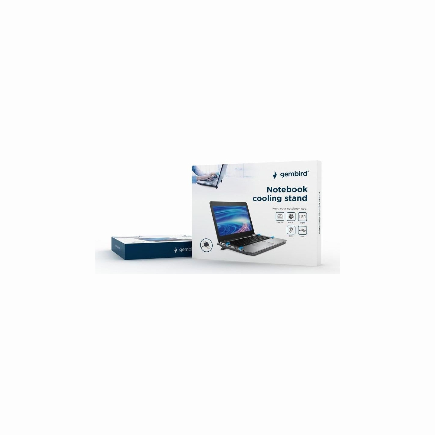 Gembird NB ACC COOLING STAND LED/COMPACT NBS-1F15-04 GEMBIRD