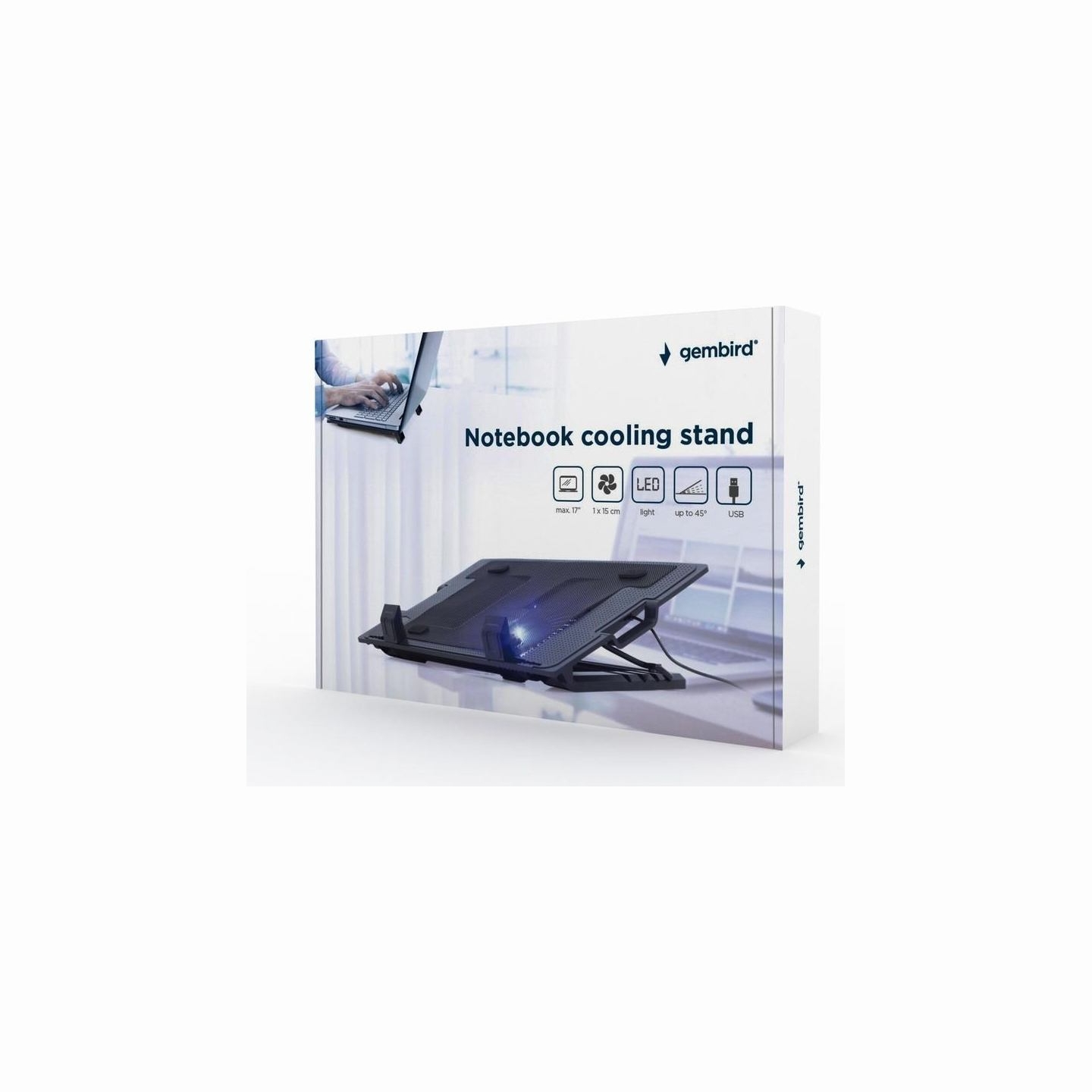 Gembird NB ACC COOLING STAND ADJUST/PRACTICAL NBS-1F17T-01 GEMBIRD