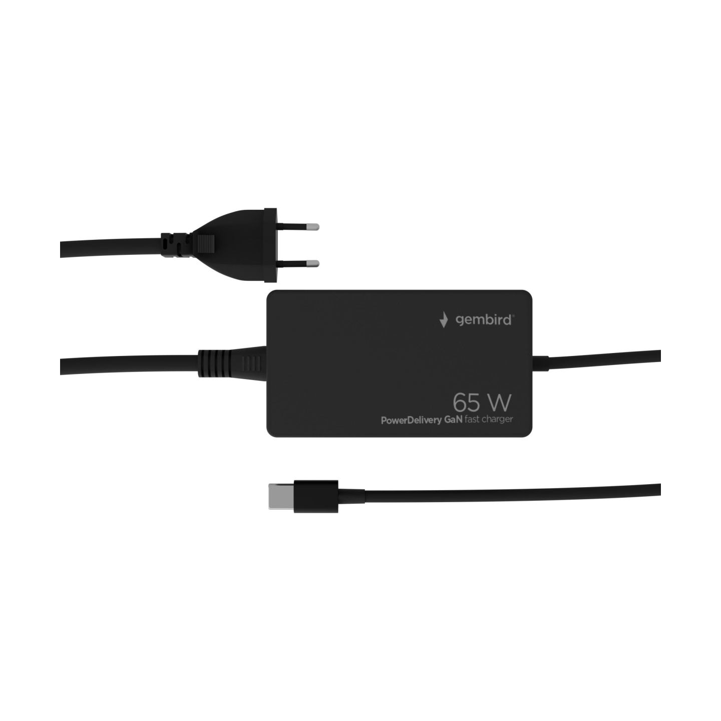 Gembird PowerDelivery GaN 65W charger