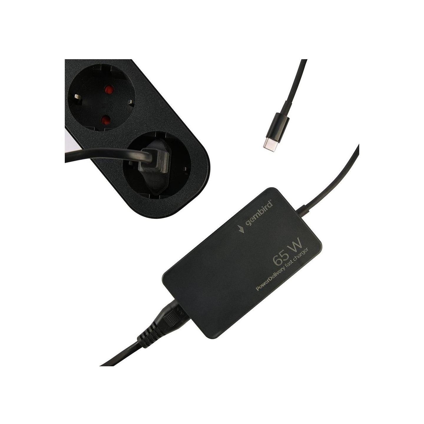 Gembird NB ACC AC ADAPTER 65W/NPA-AC-PDQC65-01 GEMBIRD
