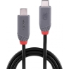 Lindy CABLE USB4 240W TYPE C 1.5M/40GBPS ANTHRA LINE 36957 LINDY