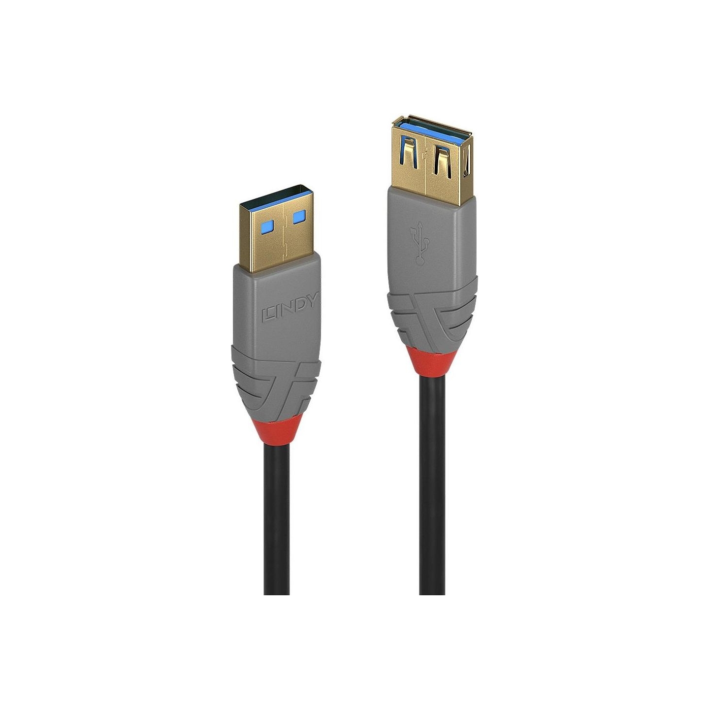 Lindy CABLE USB3.2 EXTENSION 2M/ANTHRA 36762 LINDY