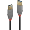 Lindy CABLE USB3.2 EXTENSION 2M/ANTHRA 36762 LINDY
