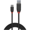 Lindy CABLE USB3.2 A-C 0.5M/BLACK 36915 LINDY