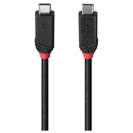 Lindy CABLE USB4 240W TYPE C 1M/BLACK LINE 37001 LINDY