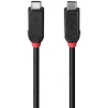 Lindy CABLE USB4 240W TYPE C 1M/BLACK LINE 37001 LINDY