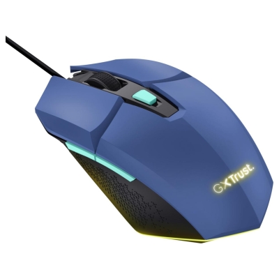 Trust MOUSE USB OPTICAL BLUE/GXT109B FELOX 25067 TRUST