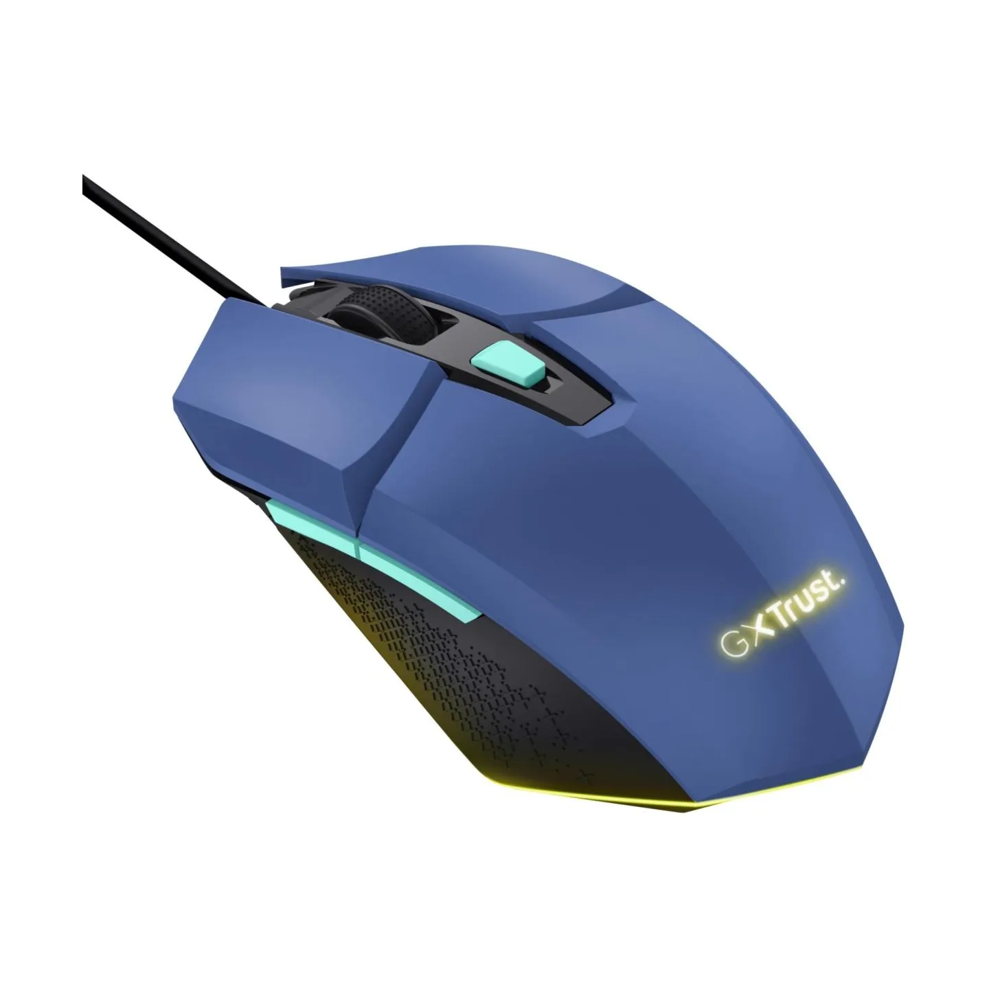 Trust MOUSE USB OPTICAL BLUE/GXT109B FELOX 25067 TRUST