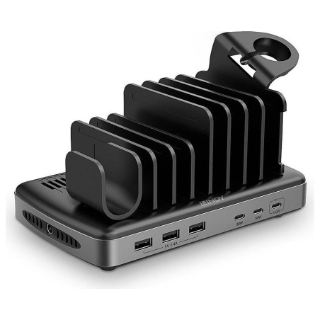 Lindy CHARGER STATION 160W USB 6PORT/73436 LINDY