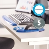 Fellowes KEYBOARD ACC WRIST SUPPORT/BLUE 9113709 FELLOWES