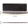 Fellowes KEYBOARD ACC WRIST SUPPORT/CHEVRON 9653601 FELLOWES