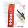 Fellowes | Laminating Pouch PREMIUM | A4 | Glossy | Thickness: 125 micron, Qty Per Pack: 100 pcs; Ideal for notices, craft mater