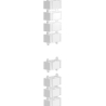 Fellowes CABLE ACC SPINE ORGANIZER/WHITE 100136872 FELLOWES