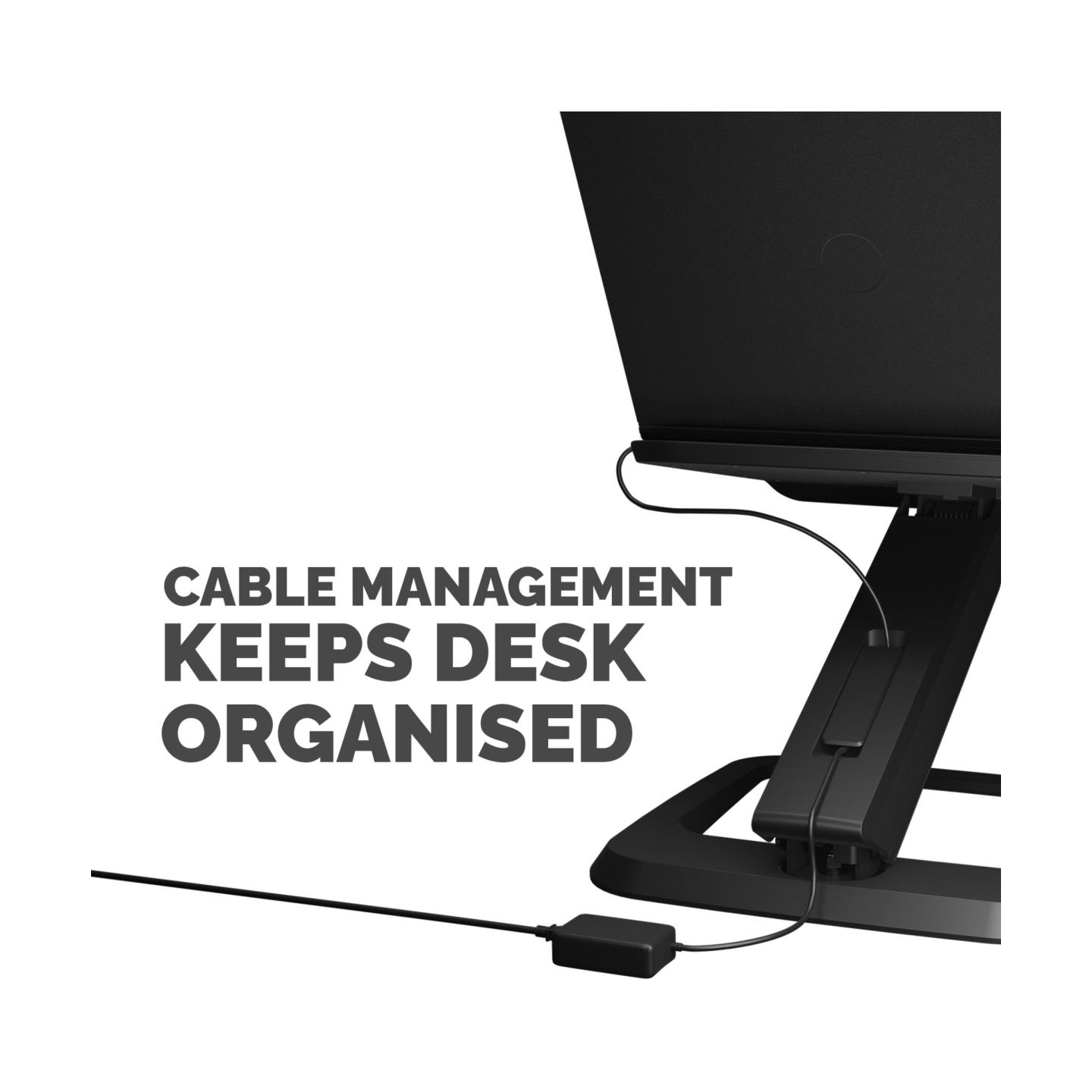 Fellowes NB ACC STAND HANA LT/BLACK 100016994 FELLOWES