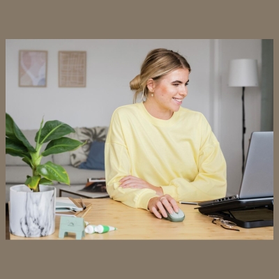 Trust MOUSE USB OPTICAL WRL YVI+/GREEN 24552 TRUST