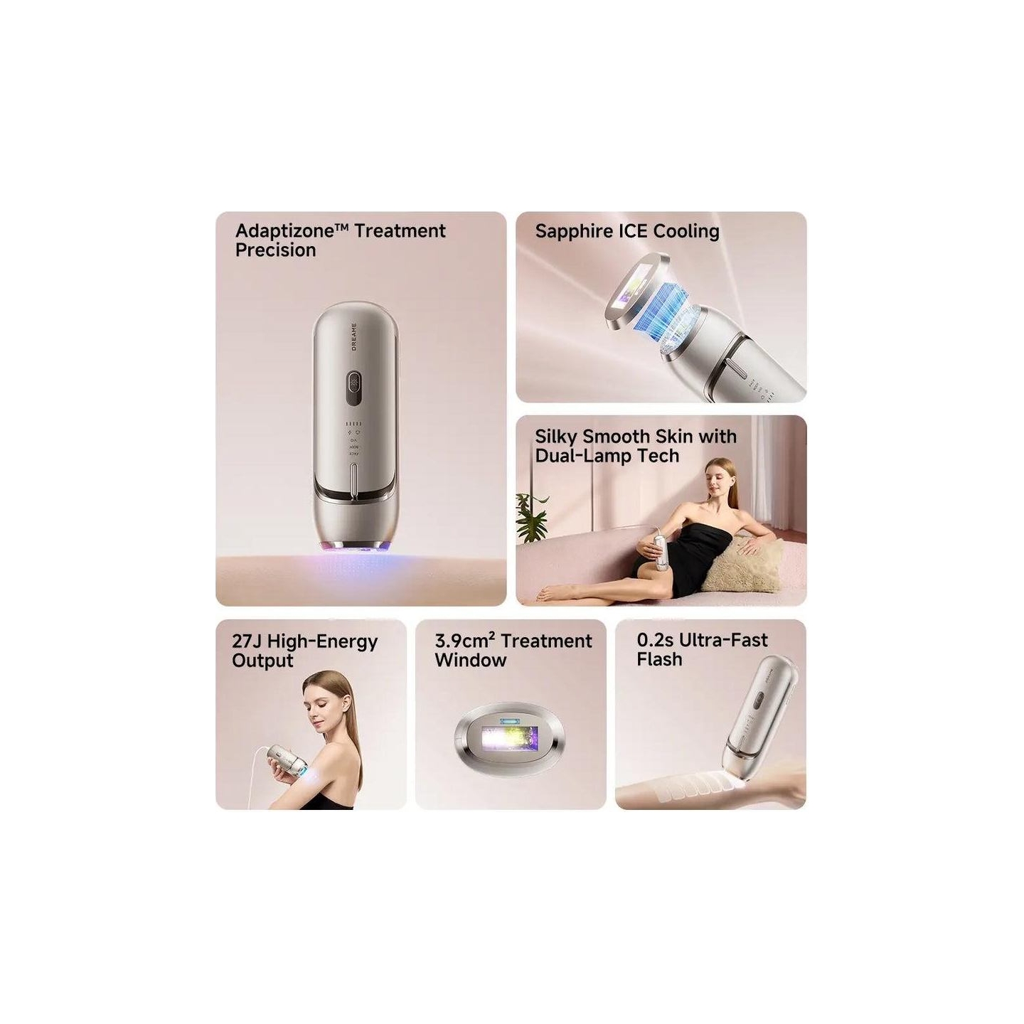 Dreame HAIR REMOVAL DEVICE IPL NOVA/AHR01-GOLD DREAME