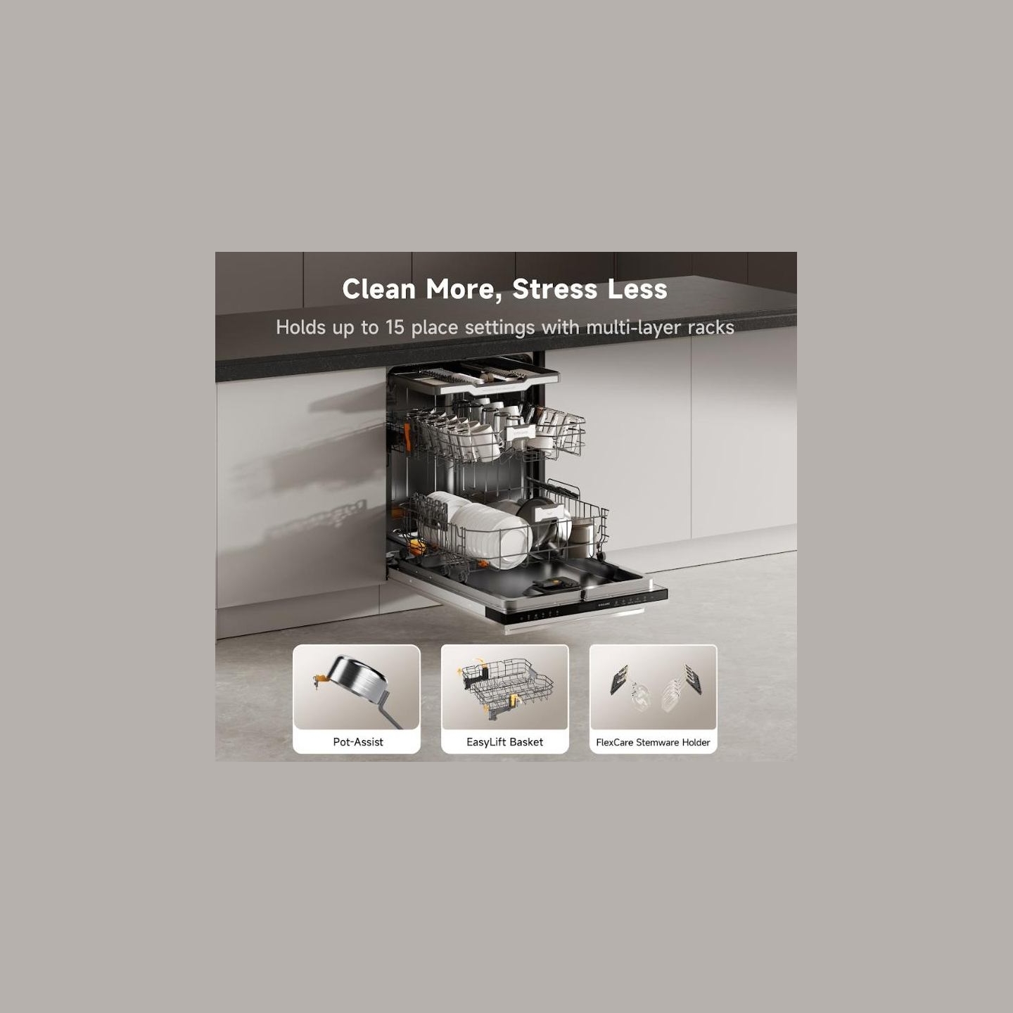 Dreame DISHWASHER BUILT-IN DZ60 PRO/DN15-DQ86Z6P01EUA DREAME