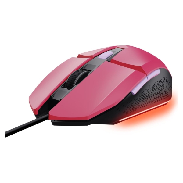 Trust MOUSE USB OPTICAL GAMING PINK/GXT109P FELOX 25068 TRUST