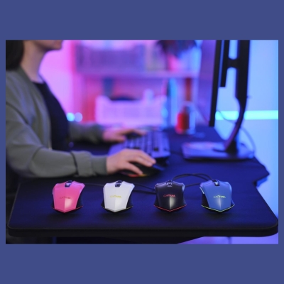 Trust MOUSE USB OPTICAL GAMING PINK/GXT109P FELOX 25068 TRUST