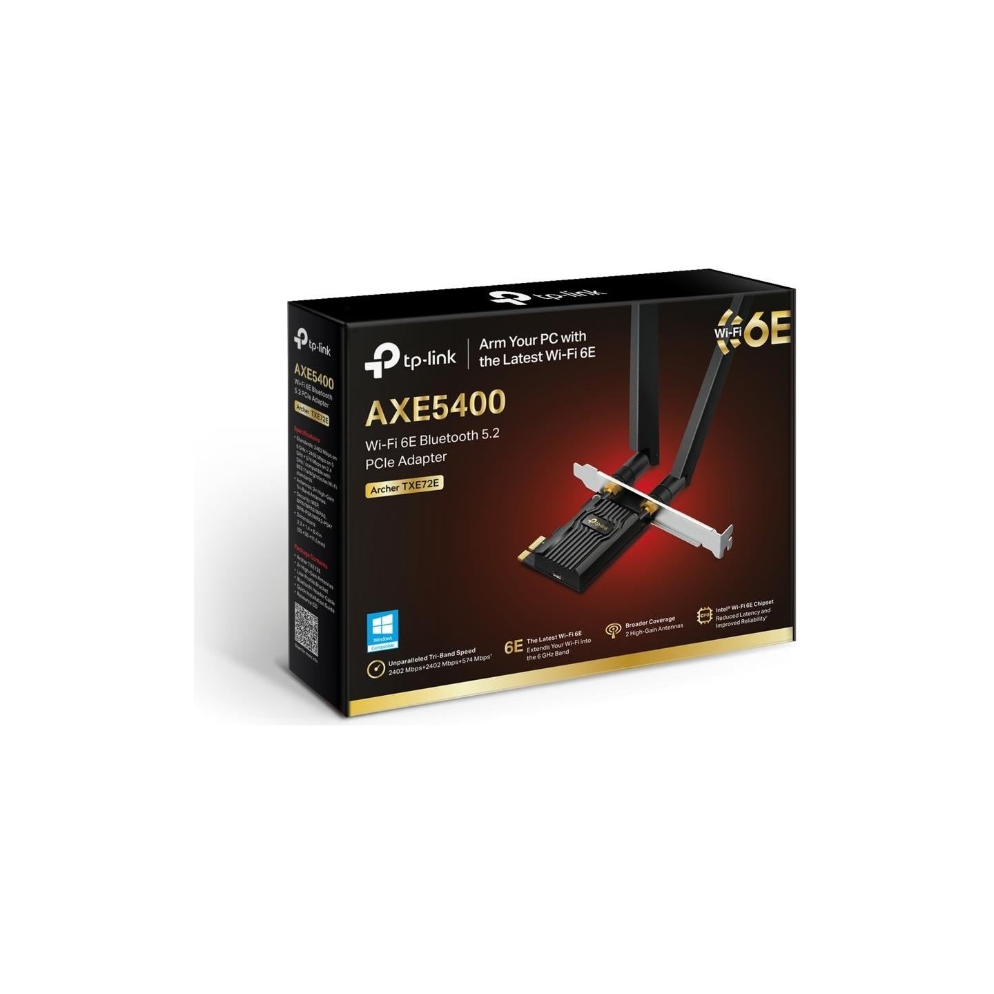 Tp-Link WRL ADAPTER 5400MBPS WI-FI 6E/ARCHER TXE72E TP-LINK