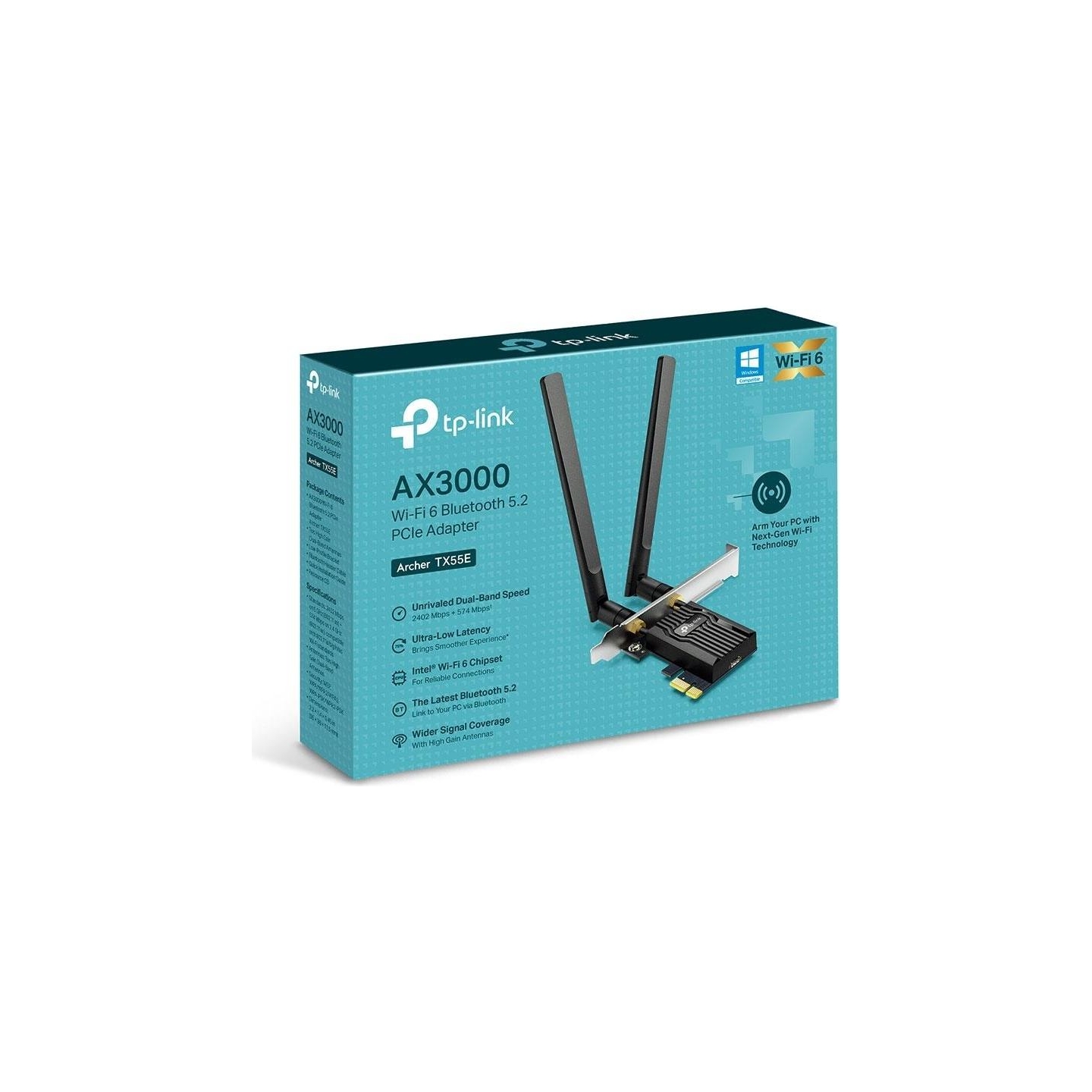 Tp-Link WRL ADAPTER 3000MBPS PCIE/ARCHER TX55E TP-LINK