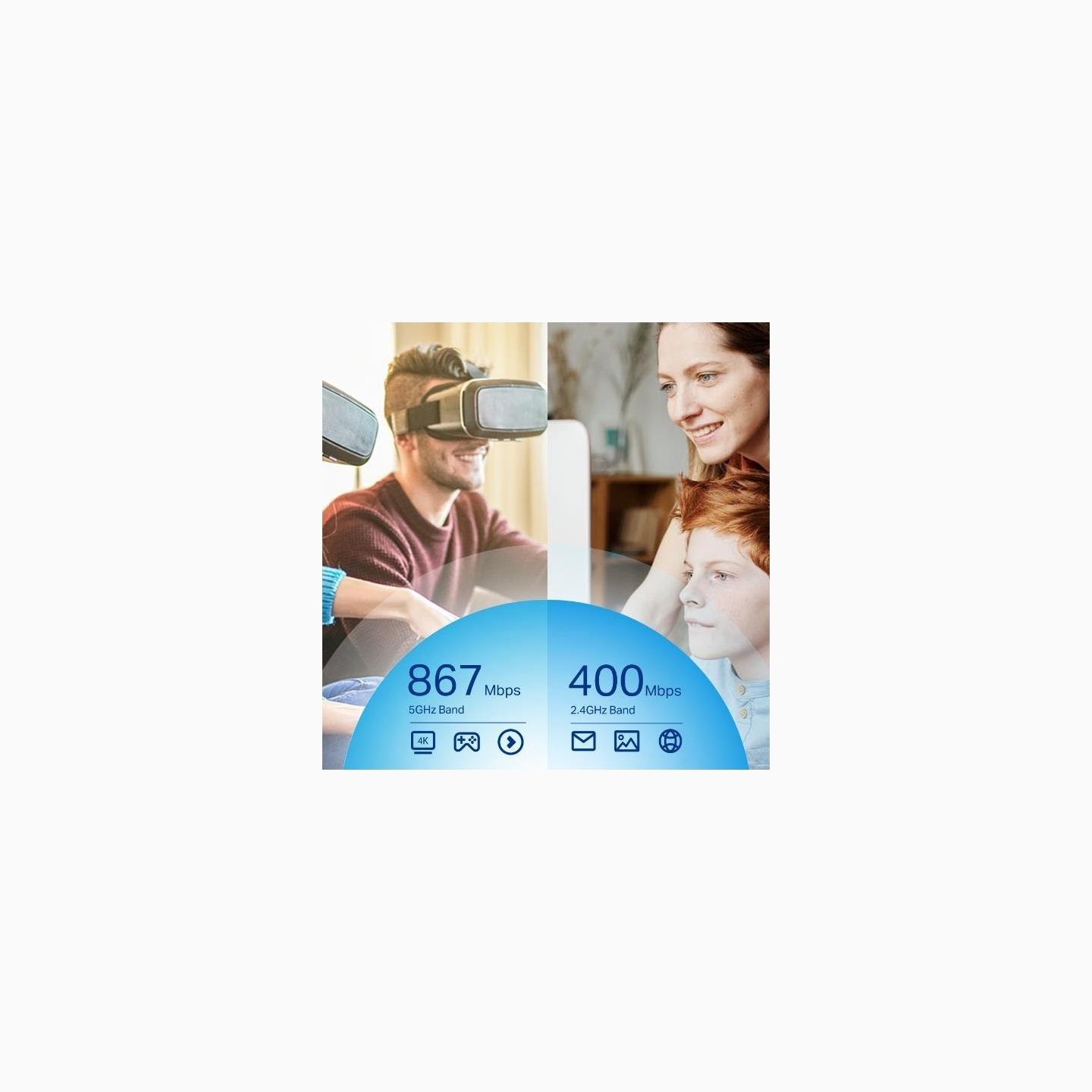 Tp-Link WRL ADAPTER 1300MBPS USB DUAL/BAND ARCHER T4U PLUS TP-LINK