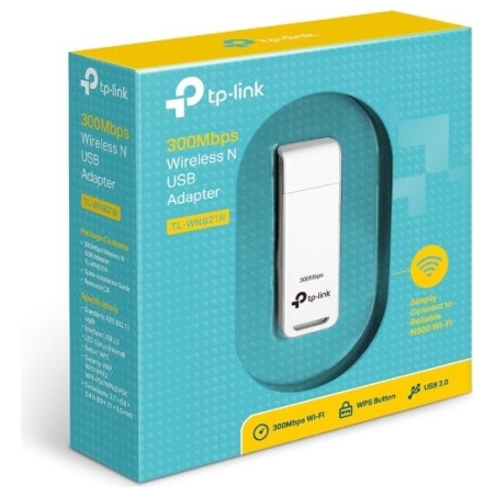 Tp-Link | USB 2.0 Adapter | TL-WN821N