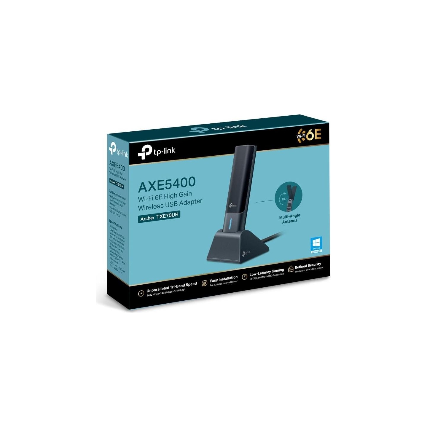 Tp-Link WRL ADAPTER 5400MBPS WI-FI 6E/ARCHER TXE70UH TP-LINK