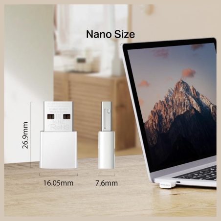 Mercusys AC1300 Nano Wireless Dual Band USB Adapter | Mercusys | AC1300 Nano Wireless Dual Band USB Adapter