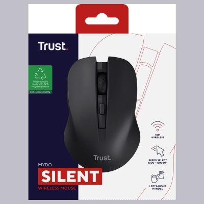 Trust MOUSE USB OPTICAL WRL BLACK/MYDO 25084 TRUST