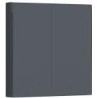 Aqara SMART HOME WRL SWITCH/DOUBLE WS-EUK04 GREY AQARA