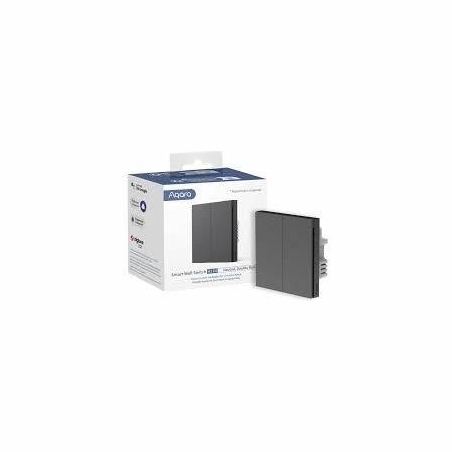 Aqara SMART HOME WRL SWITCH/DOUBLE WS-EUK04 GREY AQARA