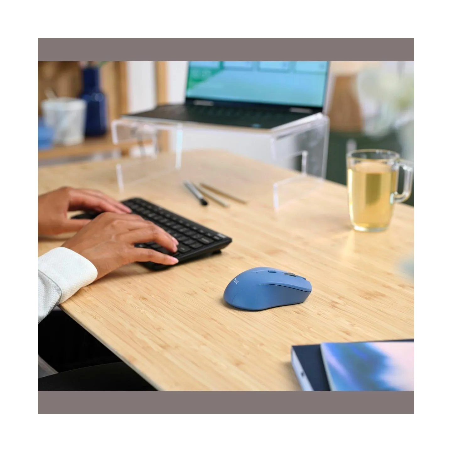 Trust MOUSE USB OPTICAL WRL BLUE/MYDO 25041 TRUST