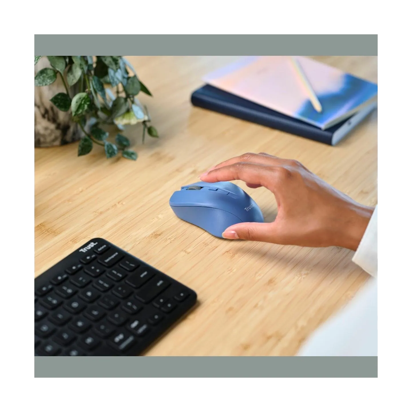 Trust MOUSE USB OPTICAL WRL BLUE/MYDO 25041 TRUST