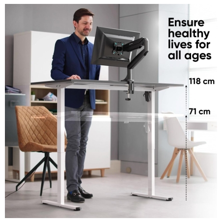 Onkron DESK FRAME MOTORISED/WHITE WDF221E-W ONKRON