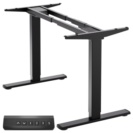 Onkron DESK FRAME MOTORISED/BLACK CDF222E-B ONKRON