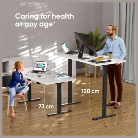 Onkron DESK FRAME MOTORISED/BLACK CDF222E-B ONKRON