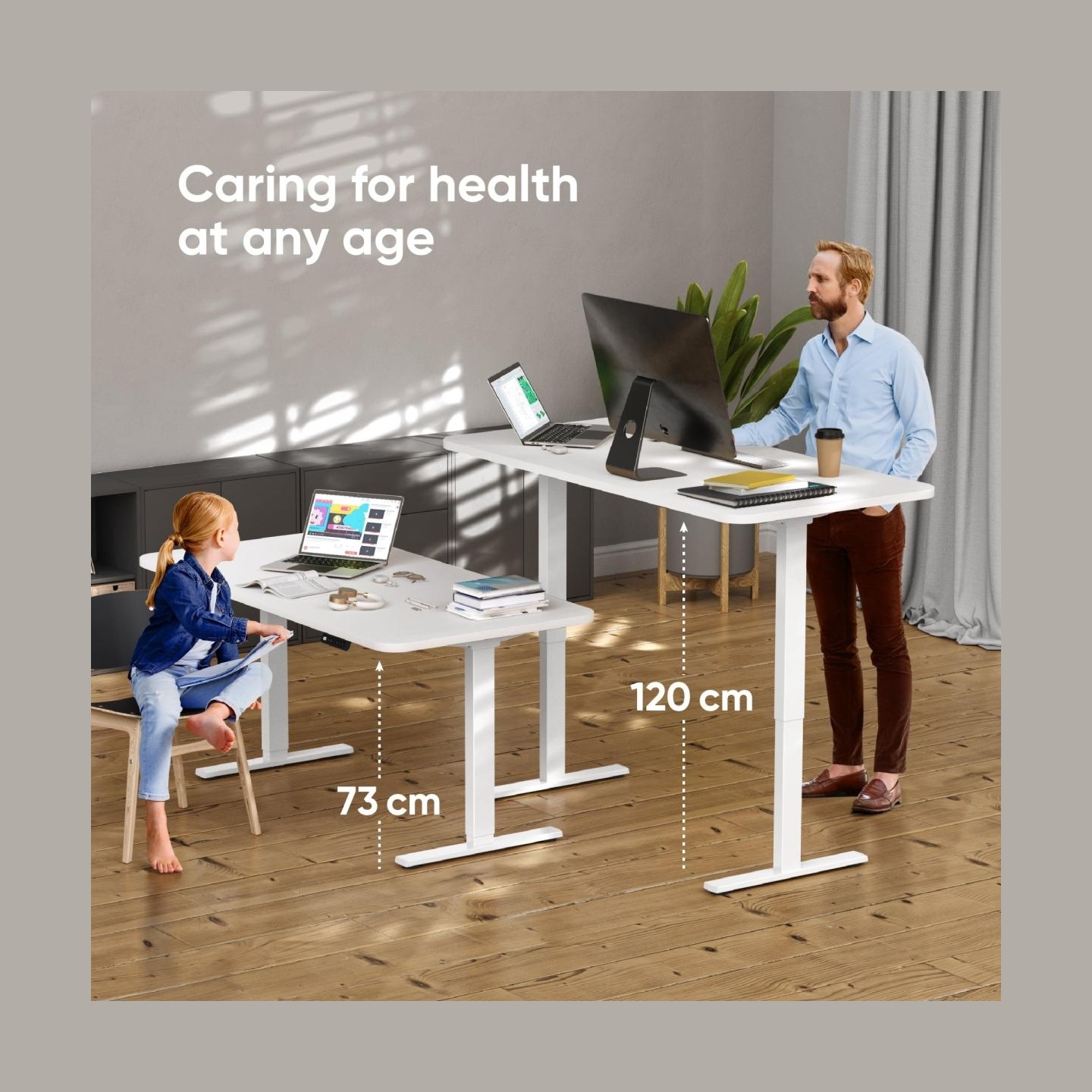 Onkron DESK FRAME MOTORISED/WHITE CDF222E-W ONKRON
